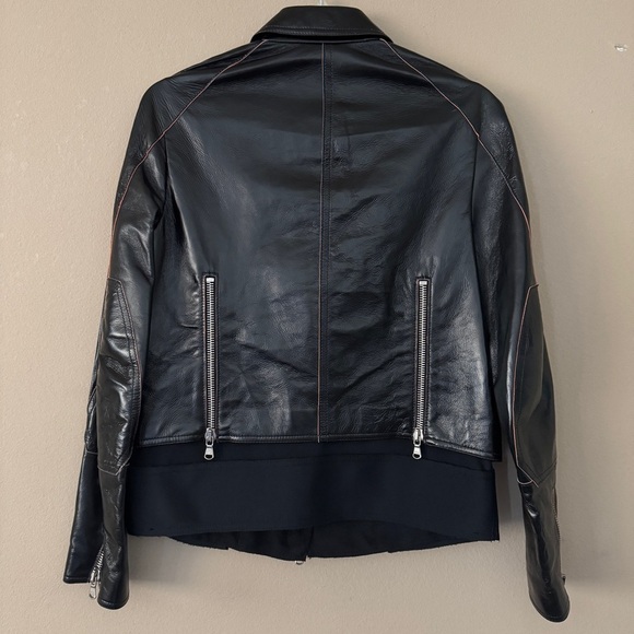 NWT 3.1 Phillip Lim motorcycle leather jacket size 4 - Picture 10 of 16